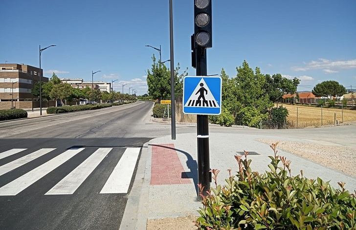 El Ayuntamiento de Albacete lleva a cabo una campaña de repintado de pasos de cebra
