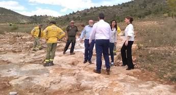 La zona afectada de Elche de la Sierra recupera la normalidad tras las lluvias del fin de semana