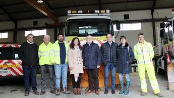 La Junta cuenta en Albacete con 80 trabajadores, 29 vehículos y 1.500 toneladas de sal para el plan invernal