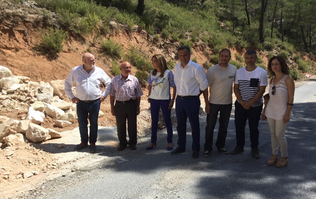 La Junta de Castilla-La Mancha acondiciona la carretera de La Vegallera, en la sierra albaceteña