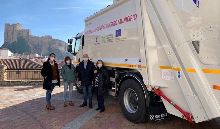 Yeste (Albacete) y sus pedanías cuentan con un nuevo camión de recogida de residuos gracias a la estrategia ITI