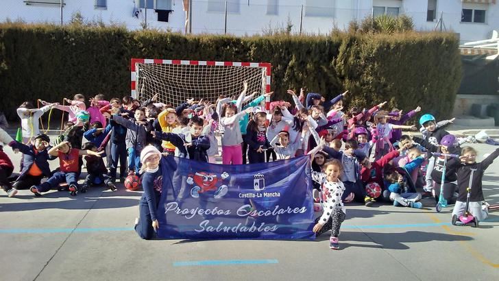 191 centros docentes de Castilla-La Mancha participan en los Proyectos Escolares Saludables