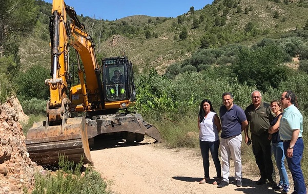 La Junta inicia las obras de emergencia en pistas forestales de la provincia de Albacete dañadas por las últimas tormentas