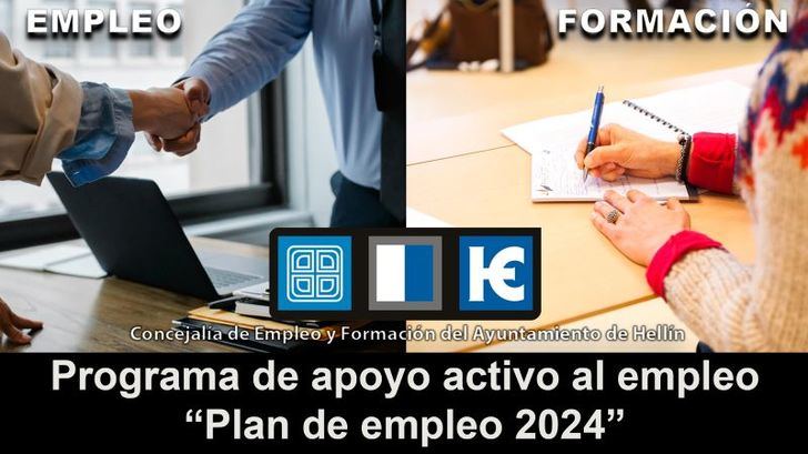 El nuevo Plan de Empleo permitirá al Ayuntamiento de Hellín contratar a 148 desempleados