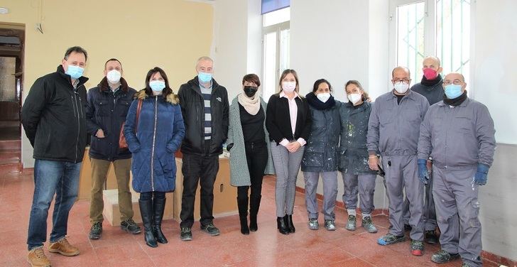 60 personas del Plan de Empleo del Ayuntamiento de Albacete realizan trabajos de mejora en las pedanías