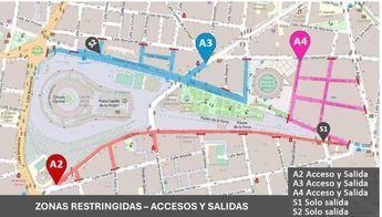 Francisco Navarro presenta nuevo sistema de control de accesos para vehículos durante la Feria