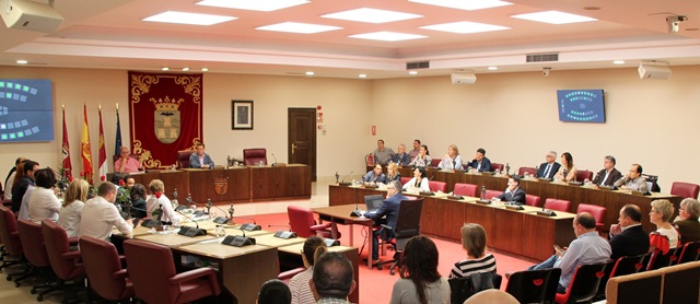 Pleno del Ayuntamiento de Albacete para despedir a los hasta ahora concejales