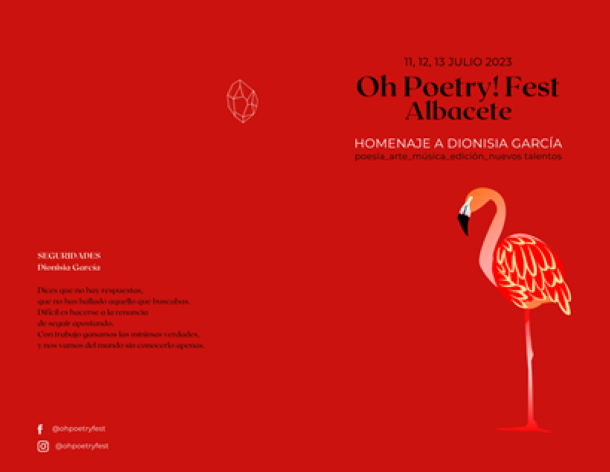 Mañana, 13 de julio, continúa el “Oh Poetry! Fest” en el Verano Cultural