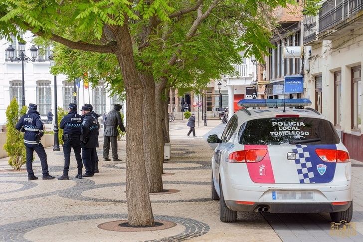 Persecución de película por las calles de Tomelloso y detención posterior de un ladrón de móviles