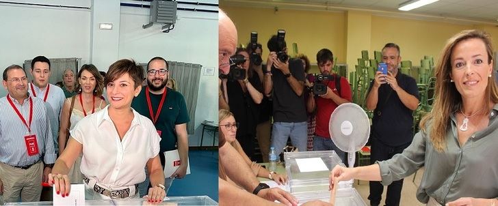 Los candidatos de C-LM ejercen su derecho al voto y coinciden en pedir llenar las urnas de forma masiva