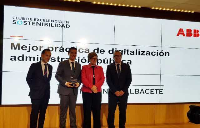 La Diputación de Albacete premiada en Madrid con un premio por la digitalización administrativa a SEDIPUALB@