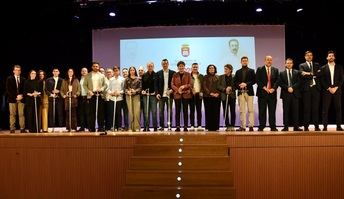 Luis de la Fuente y Elisa Aguilar, destacados deportistas premiados en los XIX Premios Ángel Lancho