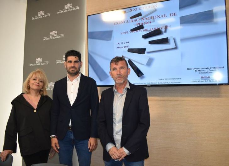 La 21ª edición del Concurso Nacional de Piano ‘Diputación de Albacete’ se celebrará del 14 al 16 de mayo con 34 jóvenes talentos