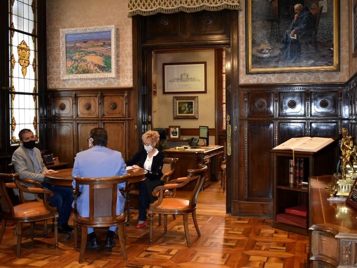 La Diputación respalda la labor de la institución benéfica del Sagrado Corazón de Jesús en Albacete