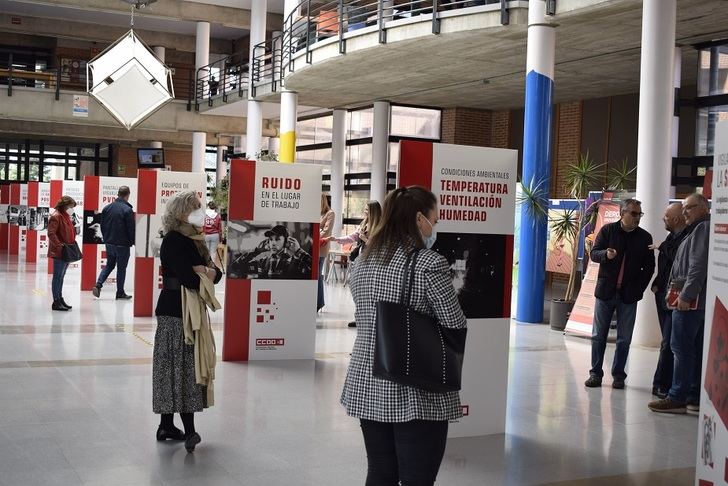 Abre sus puertas en Albacete la muestra itinerante sobre cultura preventiva y salud laboral a iniciativa de CCOO y UCLM