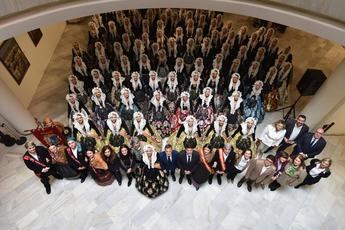 El alcalde de Albacete da la bienvenida a las candidatas de Bellesa del Foc d’Alicante 2025 y promueve la cooperación entre ciudades