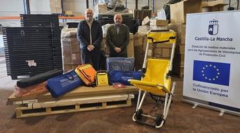 Castilla-La Mancha entrega material de emergencias a 39 entidades locales para fortalecer Protección Civil