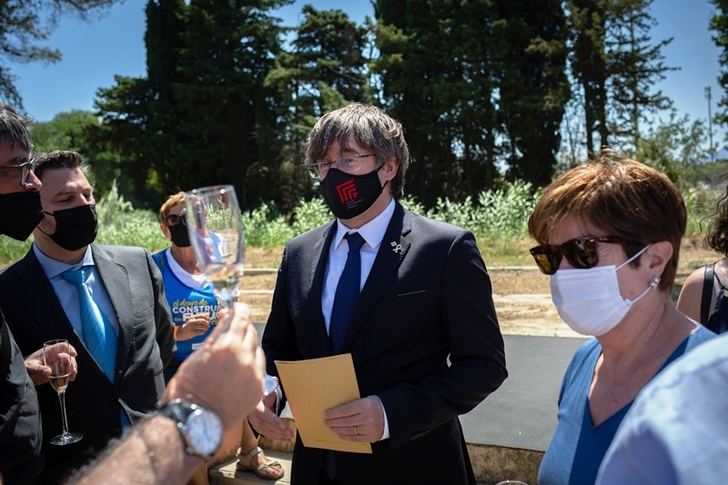 Puigdemont, detenido en Cerdeña por la orden de busca y captura del Tribunal Supremo