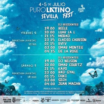 Artistas de renombre y nuevos talentos se citan desde este viernes en el Festival Puro Latino Fest de Sevilla