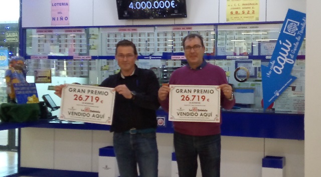 La administración de lotería de Imaginalia da un premio de 14 aciertos de la Quiniela