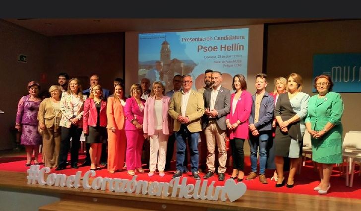 Ramón García (PSOE)presentó su candidatura para revalidar la alcaldía de Hellín