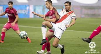 El Albacete cayó en Vallecas tras la disputa de la segunda mitad del partido aplazado en su día (1-0)