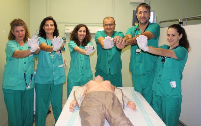  Los hospitales de Toledo y Guadalajara celebrarán el Día Internacional de la reanimación cardiopulmonar con talleres de formación