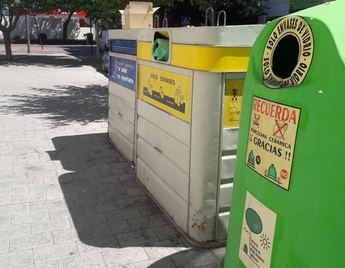 Notable aumento de la recogida selectiva de residuos del servicio de la Diputación de Albacete