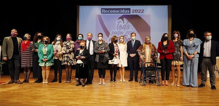 Entregados de los galardones ‘Reconocidas’ de este año 2022 del Ayuntamiento de Albacete