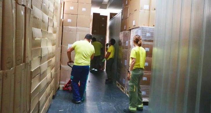 Castilla-La Mancha ha enviado una nueva remesa con más de 225.000 artículos de protección a los centros sanitarios