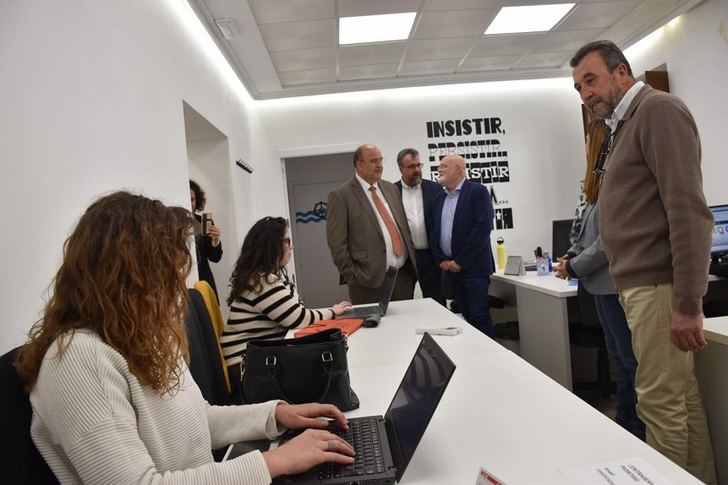 Riópar estrena su ‘CoWorking Rural’, el primero de los cinco espacios que se han impulsado en Castilla-La Mancha