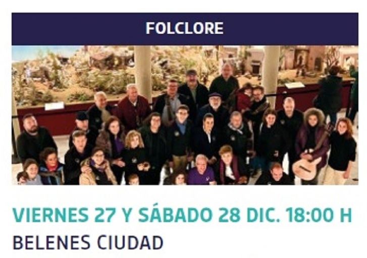 La Asociación Cultural Coros y Danzas Manchegas de Magisterio se une a la Ronda por los Belenes en Albacete