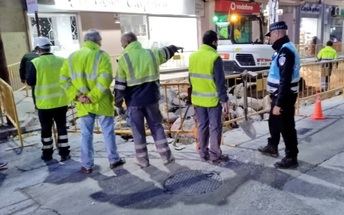 Controlado el escape de gas por una rotura de la conducción en la calle Caba de Albacete