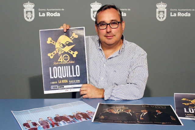 El Ayuntamiento de La Roda anuncia el cartel de conciertos para las fiestas patronales de 2018
