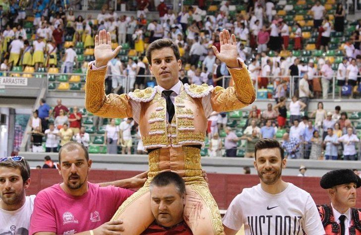 El torero albaceteño Rubén Pinar fue declarado triunfador en la Feria de Burgos