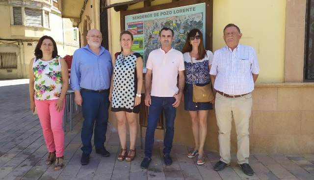 La Junta de Castilla-La Mancha se interesa por los problemas de despoblación de Pozo Lorente (Albacete)