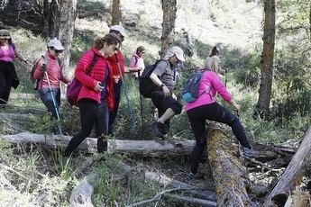Sol y excelente temperatura en Alcaraz, en una nueva ruta de la Diputación de Albacete