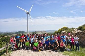 Peñas de San Pedro recibió a los senderistas en una nueva ruta de la Diputación de Albacete