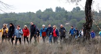 Villalgordo del Júcar acogió la quinta de las rutas de senderismo 2020 de la Diputación de Albacete
