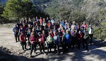 Las rutas senderistas de la Diputación a su paso por Alcaraz y Bienservida, muy emocionantes