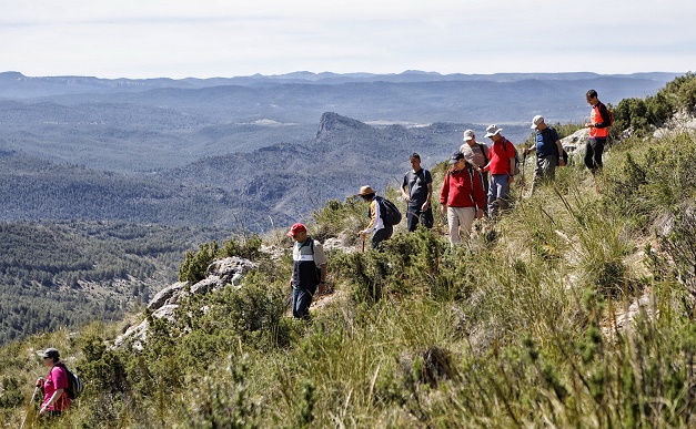 Los preciosos paisajes de Elche de la Sierra, presentes en las Rutas Senderistas de la Diputación de Albacete