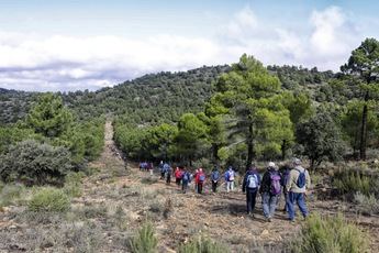 Las rutas de senderismo de la Diputación de Albacete llega a San Pedro