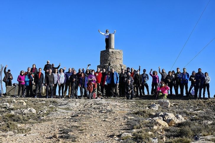 Las Rutas de Senderismo de la Diputación de Albacete tuvieron parada en Higueruela