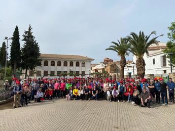 Inicio del programa Rutas Senderista para Mayores en Elche de la Sierra con gran participación