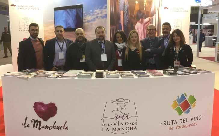 Castilla-La Mancha promociona sus Rutas del Vino en la Feria Internacional de Enoturismo de Valladolid