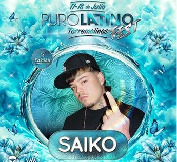 SAIKO, la joven estrella granadina, se suma a Puro Latino 2026 en El Puerto de Santa María y Torremolinos