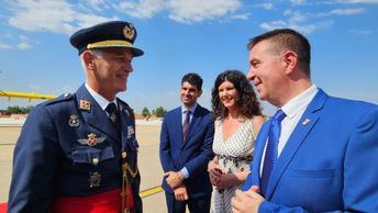La Diputación de Albacete, presente en lla toma de posesión del nuevo coronel de Maestranza