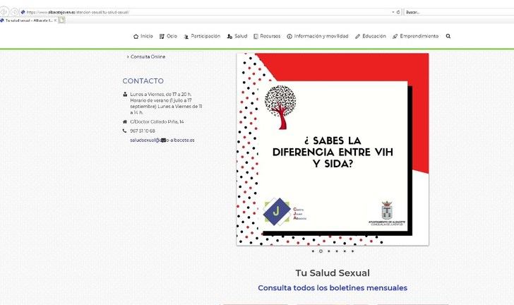 El Centro Joven de Albacete organiza actividades de sensibilización para los jóvenes sobre la prevención del VIH
