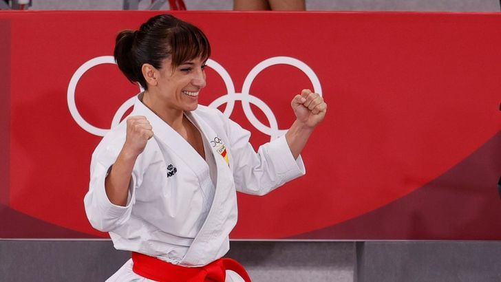 La talaverana Sandra Sánchez, medalla de oro en karate y la undécima de España