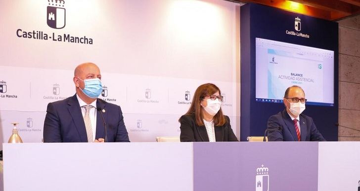 La Junta destaca el esfuerzo de los sanitarios de Castilla-La Mancha para reactivar la actividad asistencial y reducir listas de espera